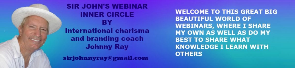 SIR JOHN PRODUCTIONS – WEBINAR DEVELOPMENT